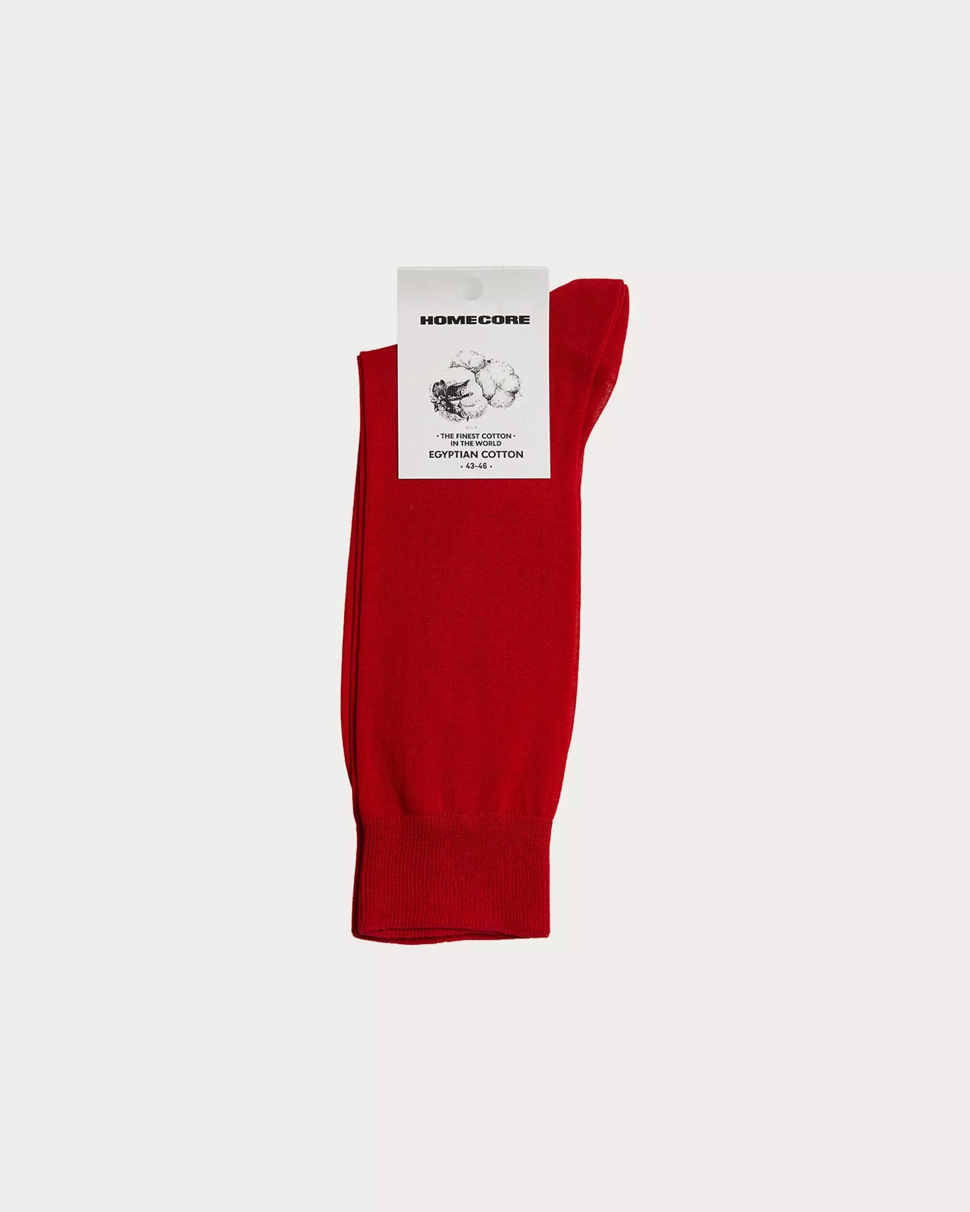 Homecore Fine Cotton Socken Pomodoro Red